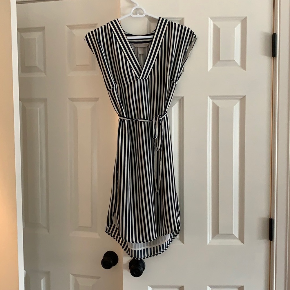 Nautical striped dress